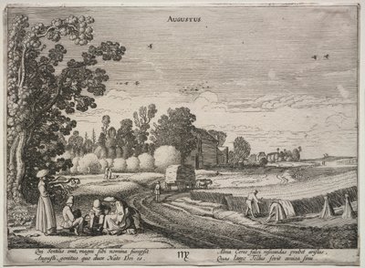 I Dodici Mesi: Agosto da Jan van de Velde II