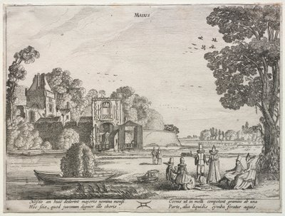 I dodici mesi: Maggio da Jan van de Velde II