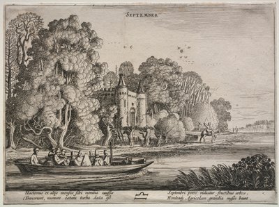 I dodici mesi: Settembre da Jan van de Velde II