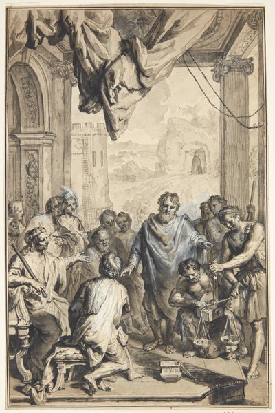 Scena antica(?) da Jan van den Hoecke