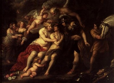 Ercole tra il Vizio e la Virtù da Jan van den Hoecke