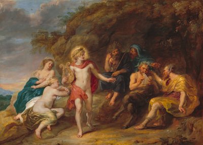 Il giudizio di Mida, c. 1640 da Jan van den Hoecke