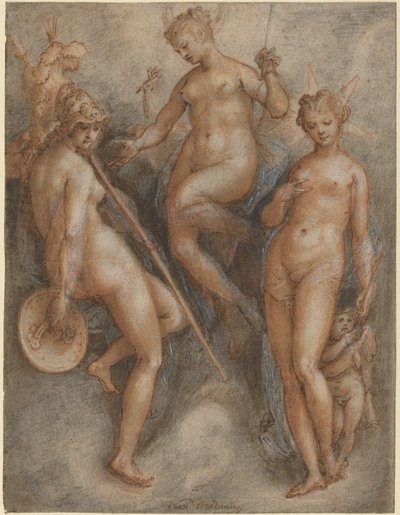 Tre Dee: Minerva, Giunone e Venere da Jan van der Straet