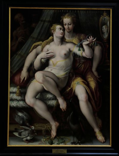 Vanità, Moderazione e Morte da Jan van der (1523 1605) Straet