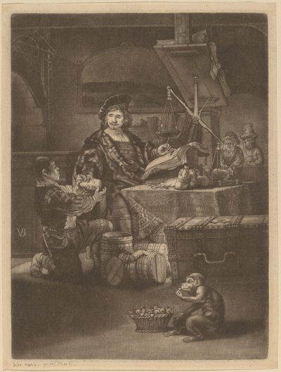 Jan Uytenbogaert da Jan van der Bruggen after Rembrandt van Rijn