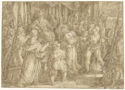 Cristo davanti a Pilato da Jan van der Straet