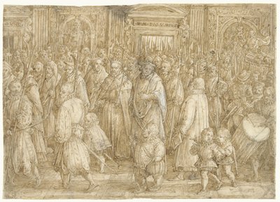 Ritorno del granduca Cosimo I di Toscana al suo palazzo da Jan van der Straet