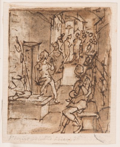 Flagellazione (?) da Jan van der Straet, called Stradanus