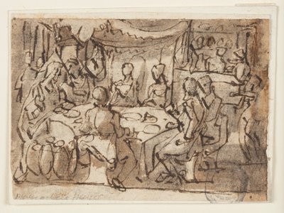 Le nozze di Cana da Jan van der Straet, called Stradanus
