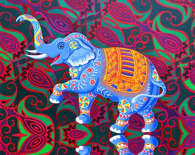 Elefante indiano da Jane Tattersfield