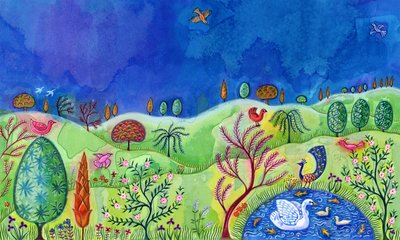 Paesaggio con cigno da Jane Tattersfield