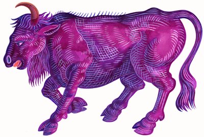 Toro infuriato da Jane Tattersfield