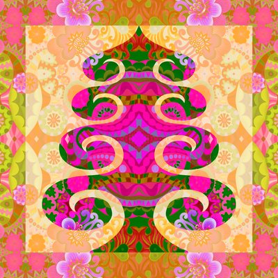Albero in rosa, 2020 da Jane Tattersfield