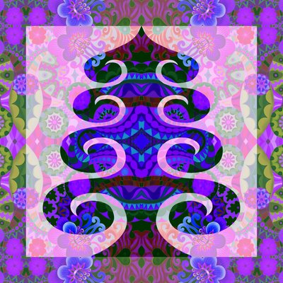 Albero in viola, 2020 da Jane Tattersfield