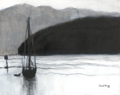 Barca a vela nel porto di Anacortes, c.2021 da Janel Bragg