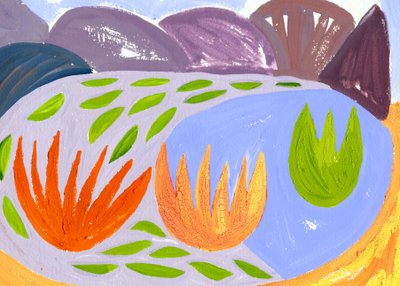 Il Lago Notturno da Janet McKenzie
