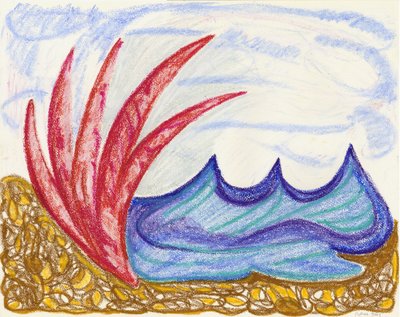 Vista mare di Wormiston, 2003 da Janet McKenzie