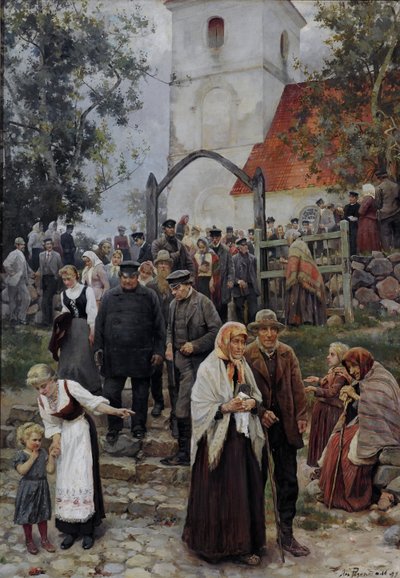 Dopo la Chiesa da Janis Rozentals