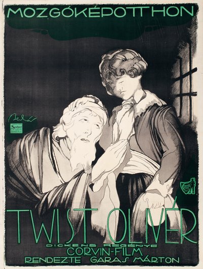 Poster per il film muto 