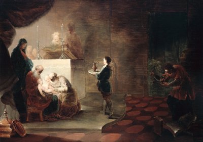 La circoncisione di Cristo, dopo il 1751 da Januarius Zick