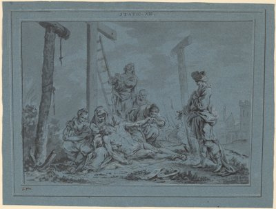 La Lamentazione (STATIO XIII) da Januarius Zick