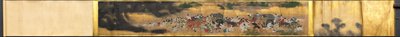 Persone in fuga da un incendio da Japan, Edo period