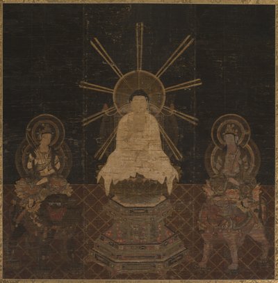 Triade di Shakyamuni da Japan, Kamakura period