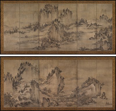Paesaggio da Japan, Muromachi period