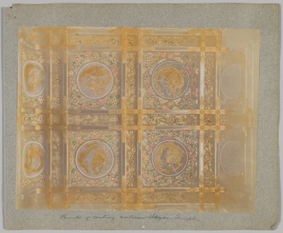 Pannelli del soffitto di Tōshō-gū, Nikko, Giappone da Japanese Photographer