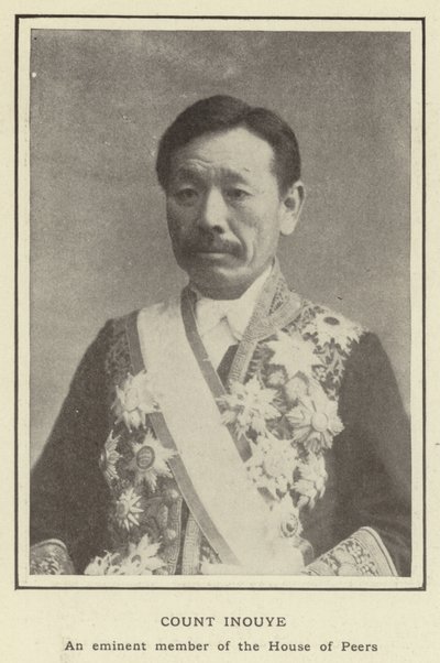 Conte Inouye, Un eminente membro della Camera dei Pari da Japanese Photographer