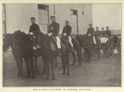 Artiglieri da campo in uniforme estiva da Japanese Photographer