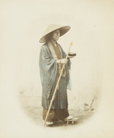 Uomo giapponese in abito tradizionale da Japanese Photographer
