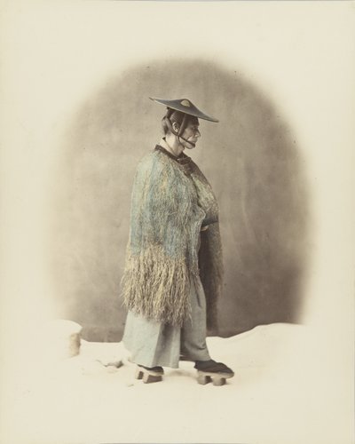 Uomo giapponese in abito tradizionale da Japanese Photographer