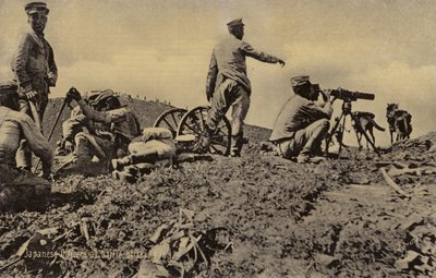 Ufficiali giapponesi alla Battaglia di Liaoyang da Japanese Photographer