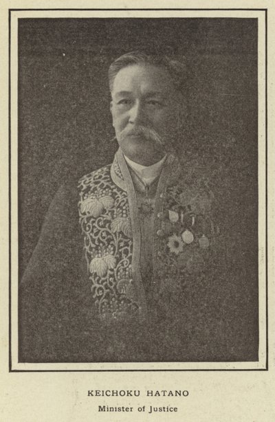 Keichoku Hatano, Ministro della Giustizia da Japanese Photographer