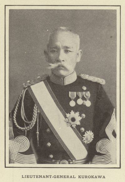 Tenente Generale Kurokawa da Japanese Photographer