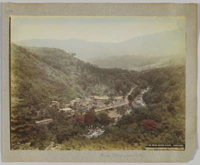 Nuova strada, Kiga, vicino a Miyanoshita, prefettura di Kanagawa, Giappone da Japanese Photographer