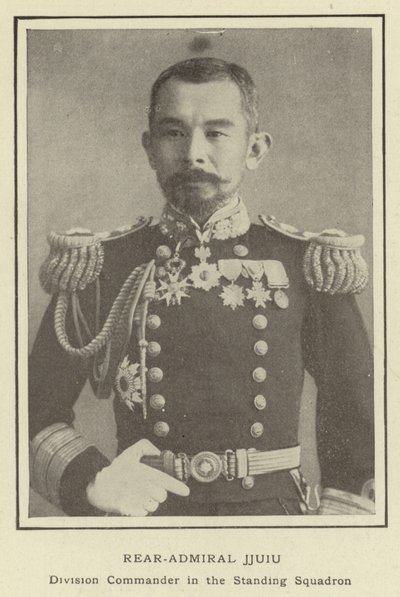 Retroammiraglio Jjuiu, Comandante di Divisione nella Squadra Permanente da Japanese Photographer