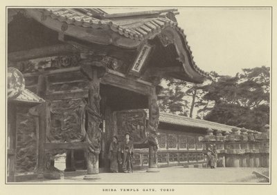 Porta del Tempio Shiba, Tokio da Japanese Photographer
