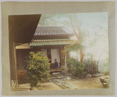 Casa da tè, Uyeno, Tokyo, Giappone da Japanese Photographer