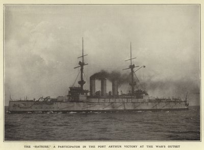 La Hatsuse, partecipante alla vittoria di Port Arthur all