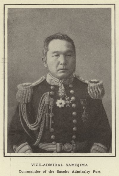 Viceammiraglio Samejima, Comandante del Porto dell