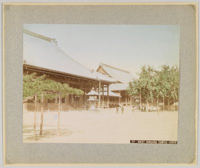 Tempio West Honganji, Kyoto, Giappone da Japanese Photographer