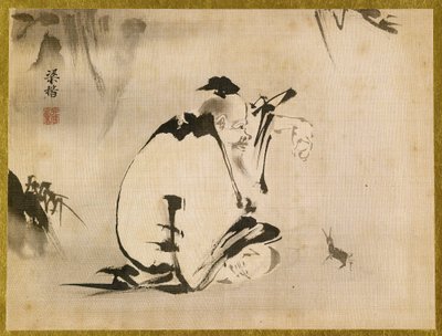 Un immortale taoista, c.1816-28 da Japanese School
