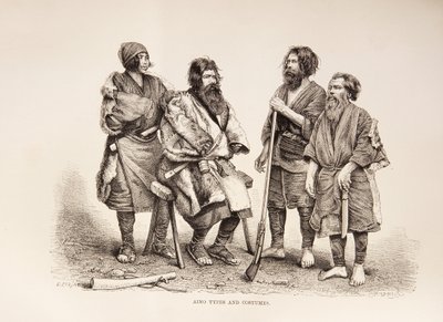 Popolo Ainu da Japanese School