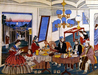 Famiglia americana o europea in Giappone da Japanese School