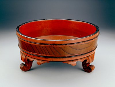 Bacino usato per una cerimonia di lavaggio delle mani buddista, 1345 o 1406 da Japanese School