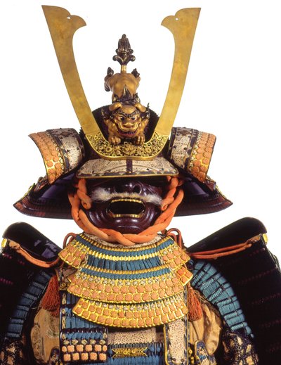 Abito cerimoniale di armatura per un samurai, periodo Edo da Japanese School