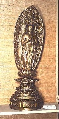 Figura di Fuku Kenjaku Kannon, periodo Edo da Japanese School
