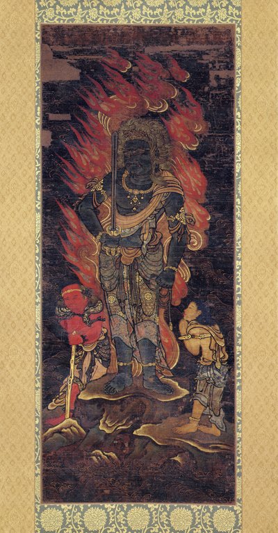 Fudo Myoo e Due Assistenti da Japanese School